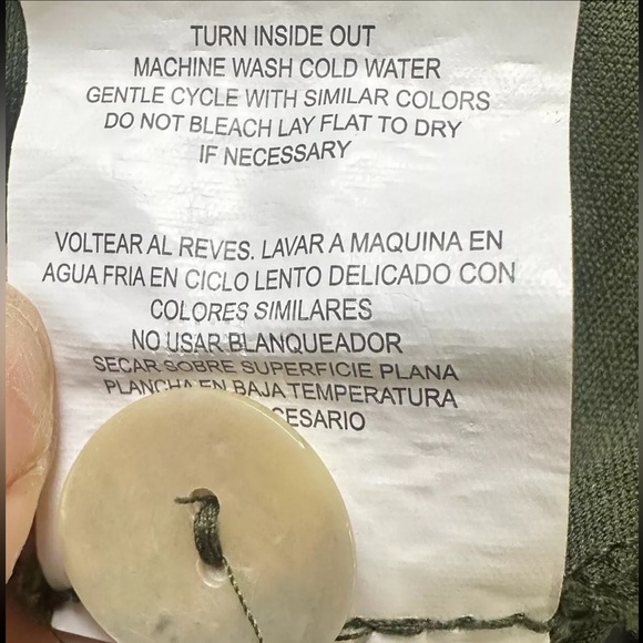 Anthropology Fig And Flower Maxi Dress Womens Size Medium Green Embroidered - Picture 9 of 9